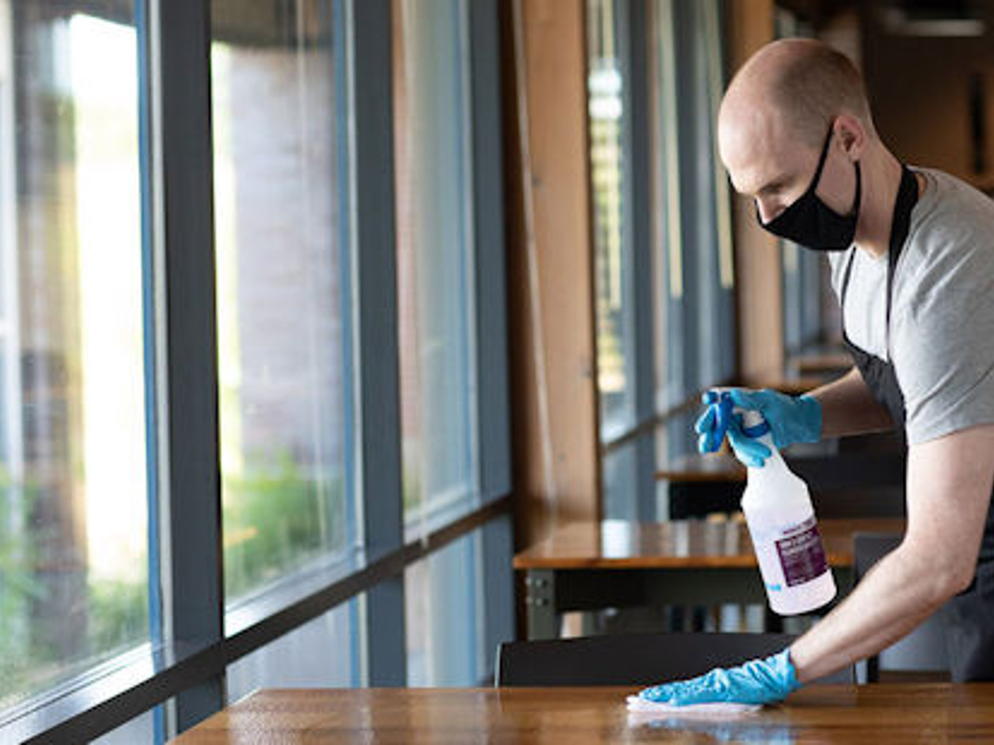 Push Out Germs Helping prevent the spread of germs