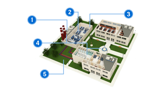 Higher Education Isometric with Numbers and Pointers