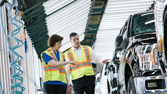 Paint booth management at Ford manufacturing plant